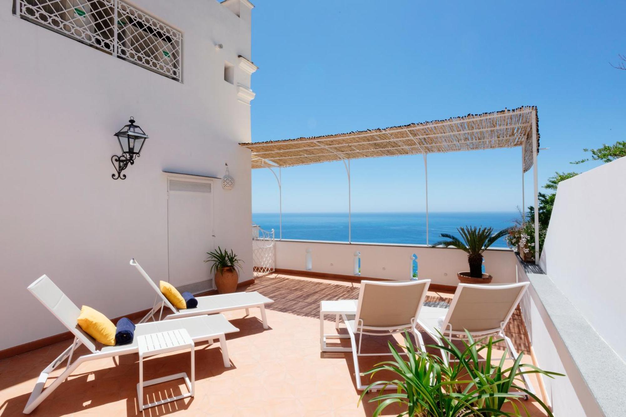 La Bizantina Luxury Villa Positano Luaran gambar